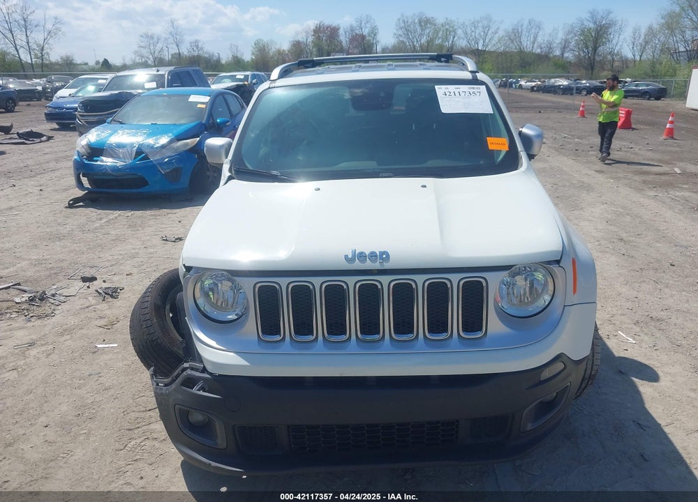 2017 JEEP RENEGADE LIMITED 4X4 VIN: ZACCJBDB3HPE47042