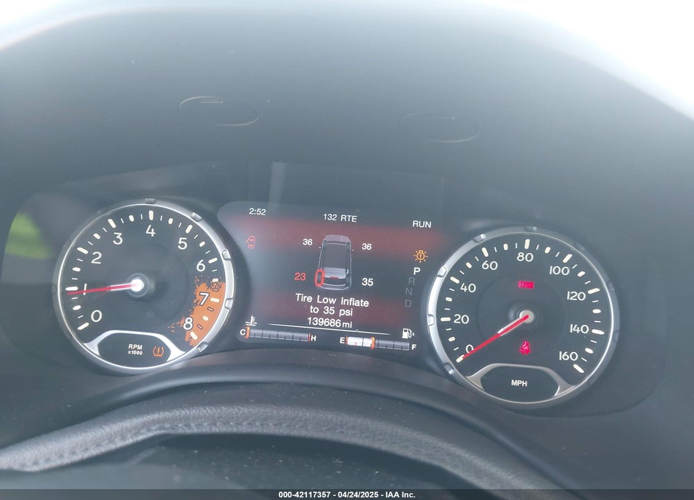 2017 JEEP RENEGADE LIMITED 4X4 VIN: ZACCJBDB3HPE47042