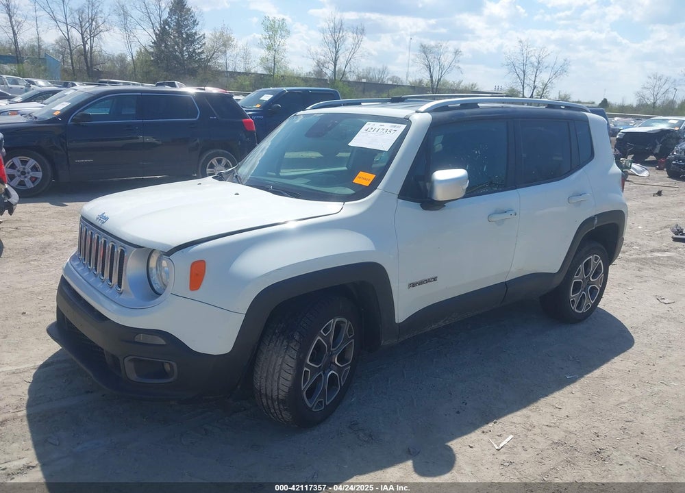2017 JEEP RENEGADE LIMITED 4X4 VIN: ZACCJBDB3HPE47042