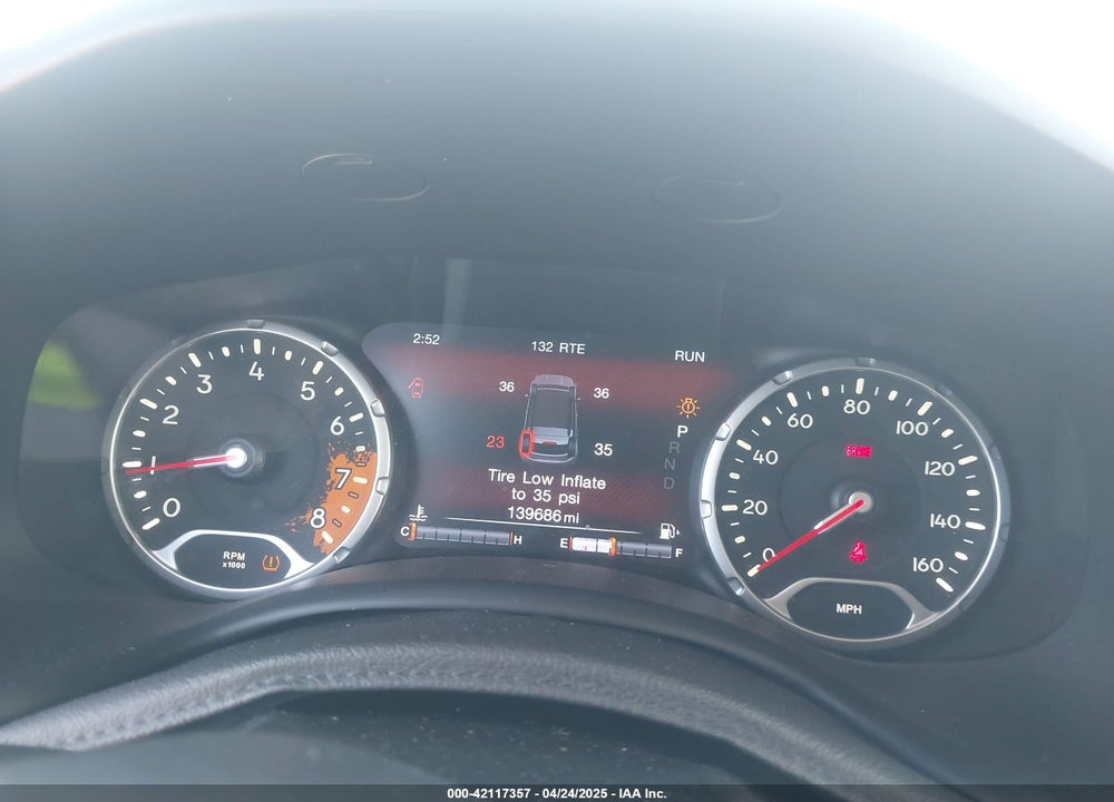 2017 JEEP RENEGADE LIMITED 4X4 VIN: ZACCJBDB3HPE47042