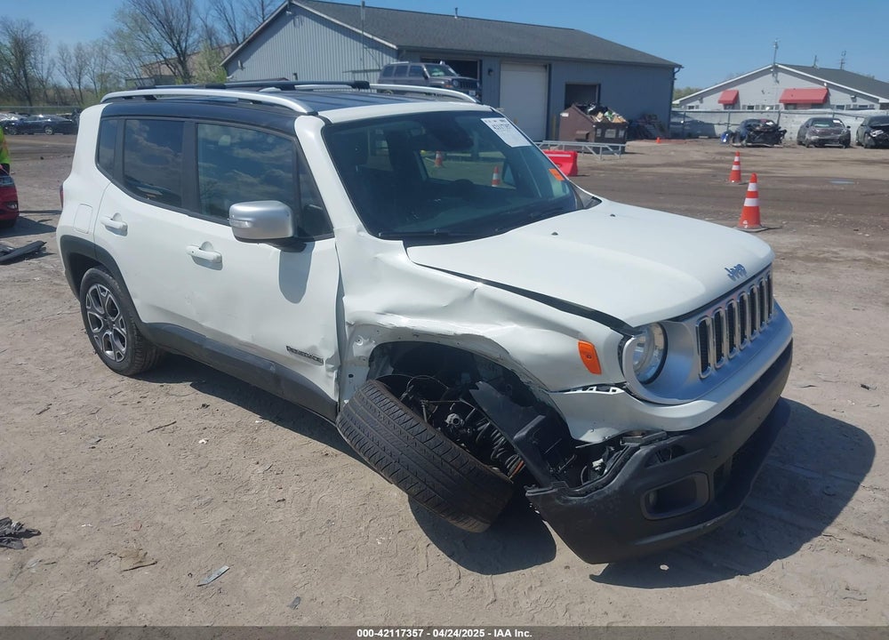 2017 JEEP RENEGADE LIMITED 4X4 VIN: ZACCJBDB3HPE47042