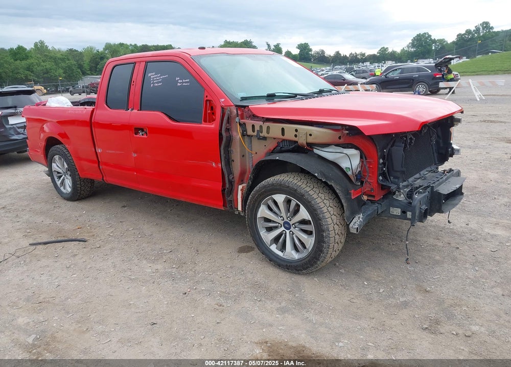 2018 FORD F-150 XL VIN: 1FTEX1CP4JKE68805