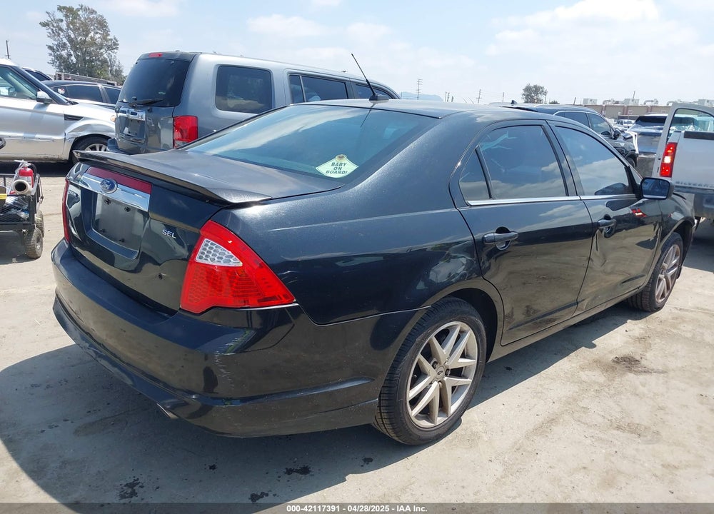 2011 FORD FUSION SEL VIN: 3FAHP0JG4BR122136