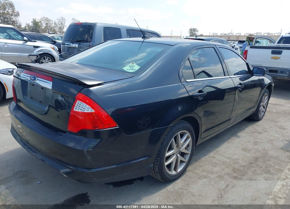 2011 FORD FUSION SEL VIN: 3FAHP0JG4BR122136