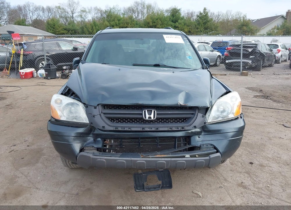 2004 HONDA PILOT EX VIN: 5FNYF18464B009145