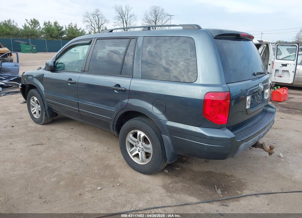 2004 HONDA PILOT EX VIN: 5FNYF18464B009145