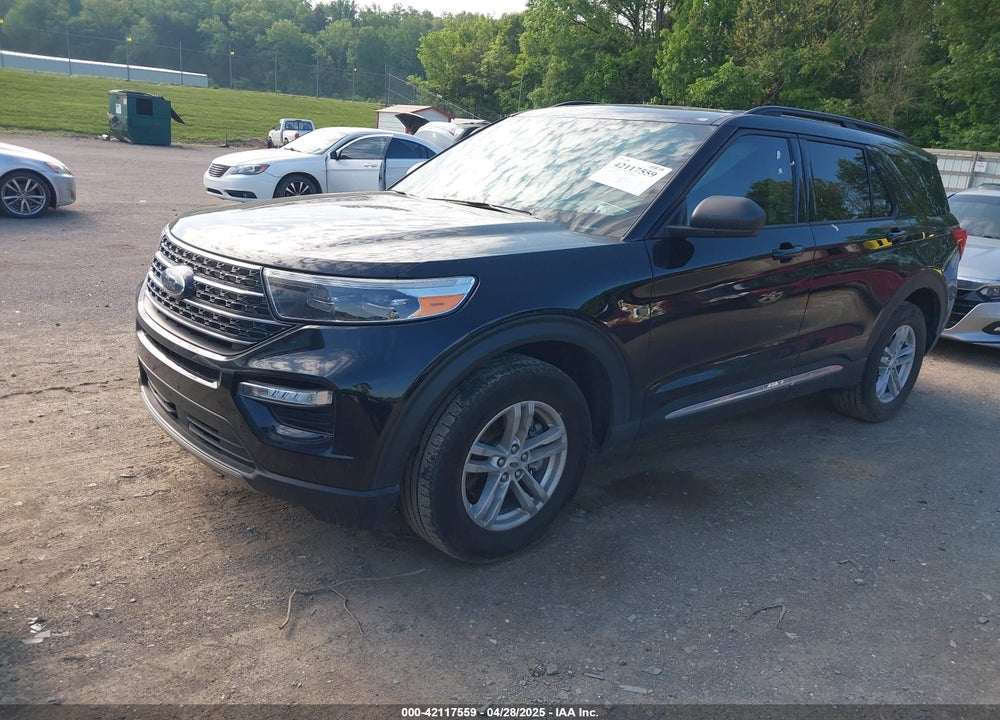 2022 FORD EXPLORER XLT VIN: 1FMSK8DH9NGB27633