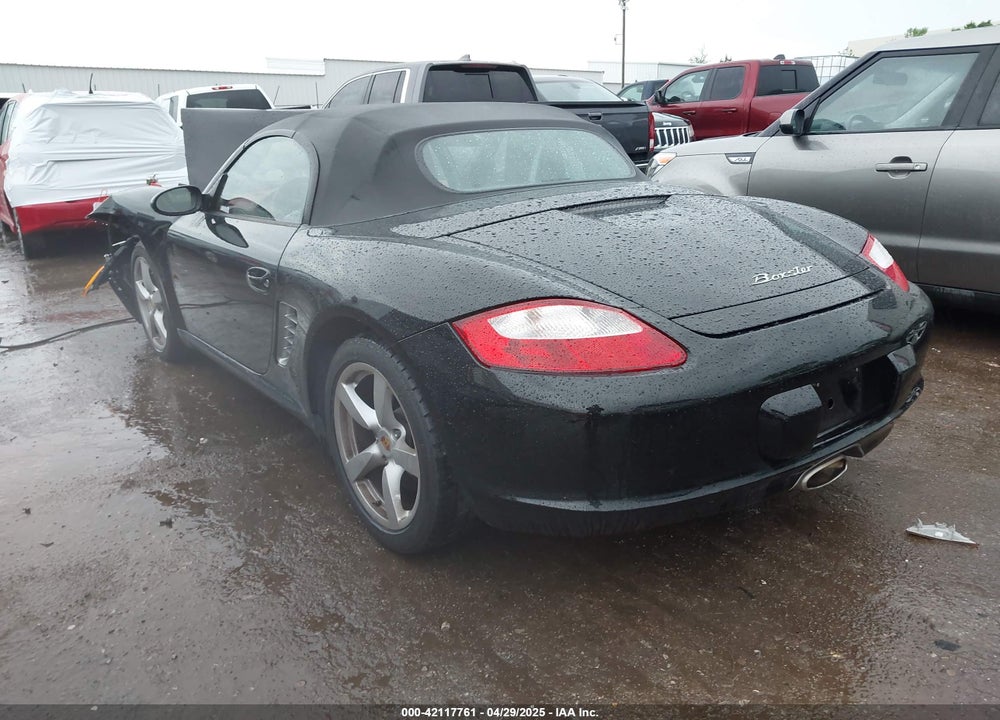 2008 PORSCHE BOXSTER LIMITED EDITION VIN: WP0CA29828U710956
