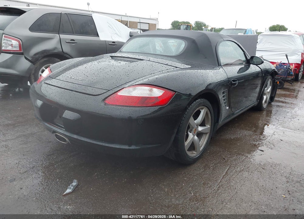 2008 PORSCHE BOXSTER LIMITED EDITION VIN: WP0CA29828U710956