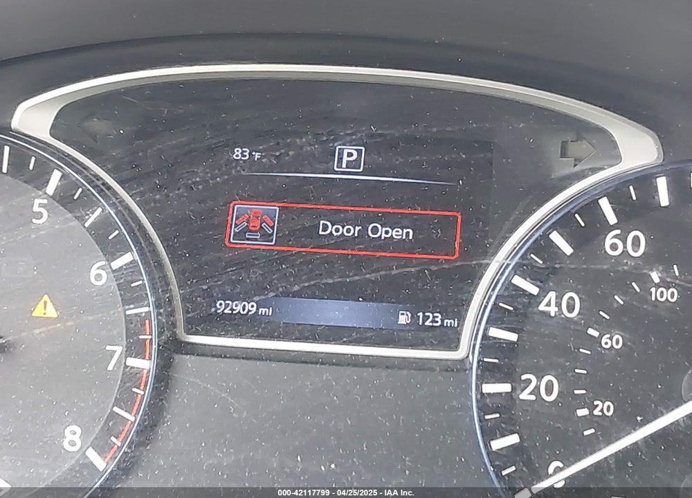 2017 NISSAN ALTIMA 2.5 SR VIN: 1N4AL3AP1HN321297