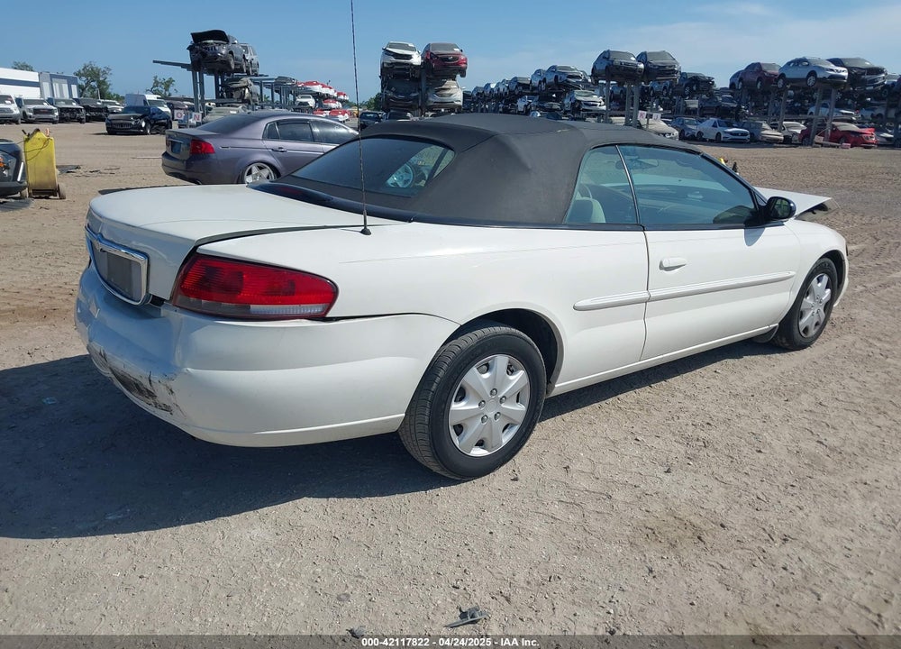 2004 CHRYSLER SEBRING VIN: 1C3EL45X14N328051