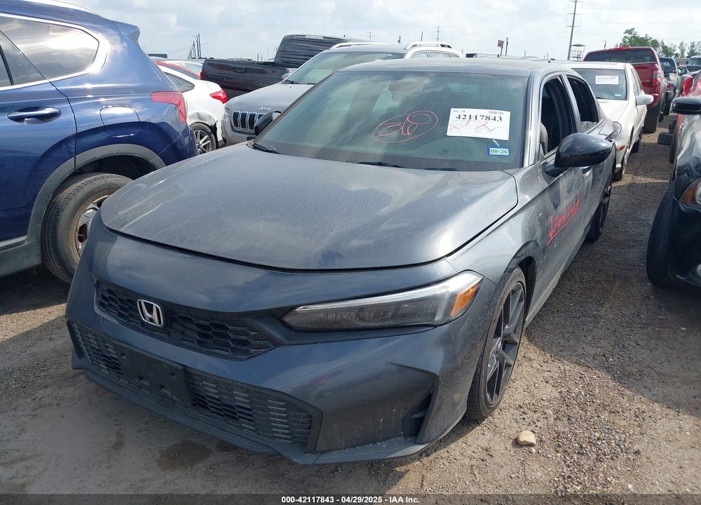 2025 HONDA CIVIC VIN: 2HGFE2F55SH518227