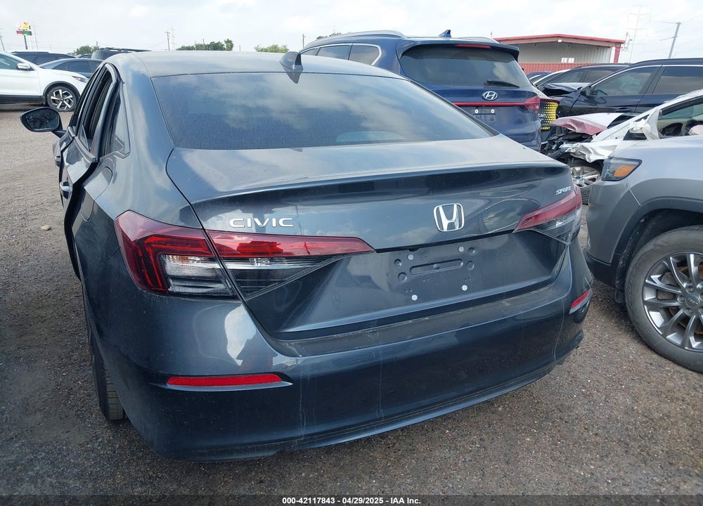 2025 HONDA CIVIC VIN: 2HGFE2F55SH518227