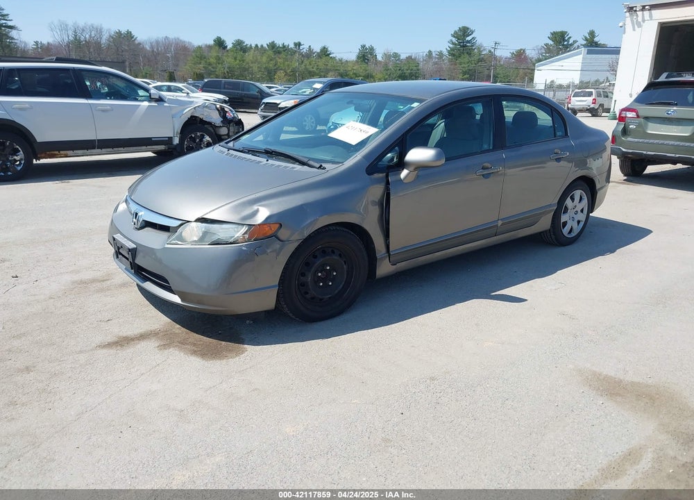 2007 HONDA CIVIC LX VIN: 1HGFA165X7L070986