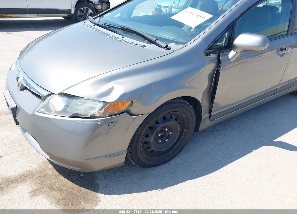 2007 HONDA CIVIC LX VIN: 1HGFA165X7L070986