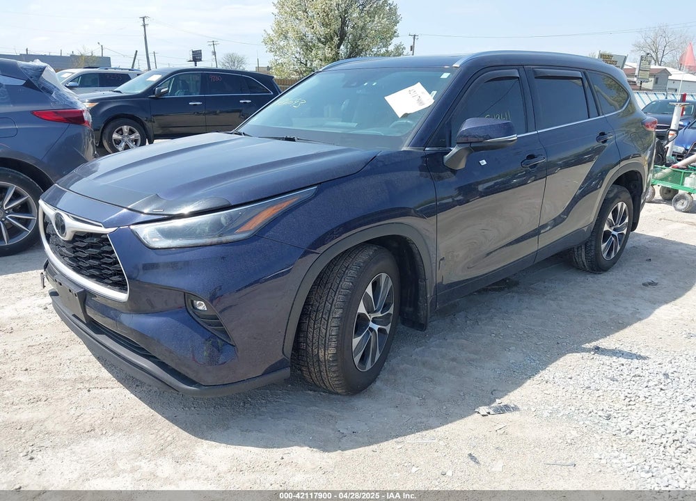 2021 TOYOTA HIGHLANDER XLE VIN: 5TDGZRBH4MS543611