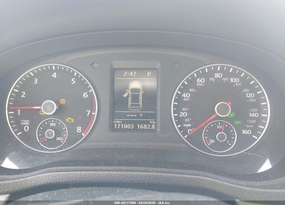 2012 VOLKSWAGEN PASSAT VIN: 1VWBM7A31CC017629