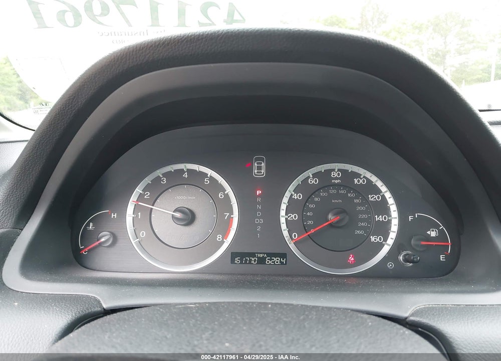 2009 HONDA ACCORD VIN: 1HGCP26839A007356