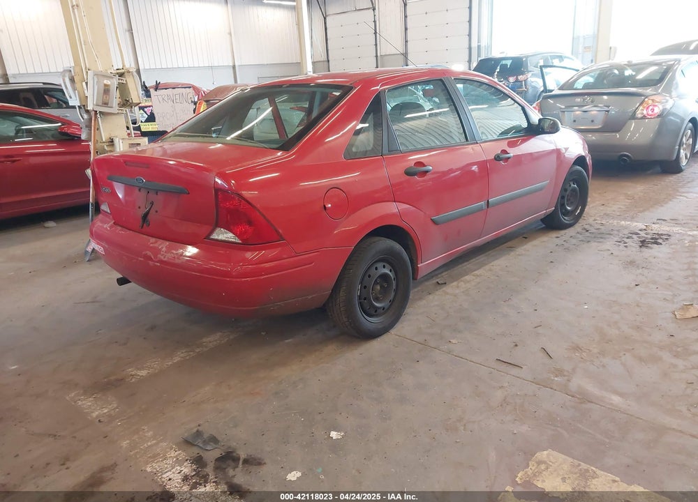 2001 FORD FOCUS LX VIN: 1FAFP33P41W325156