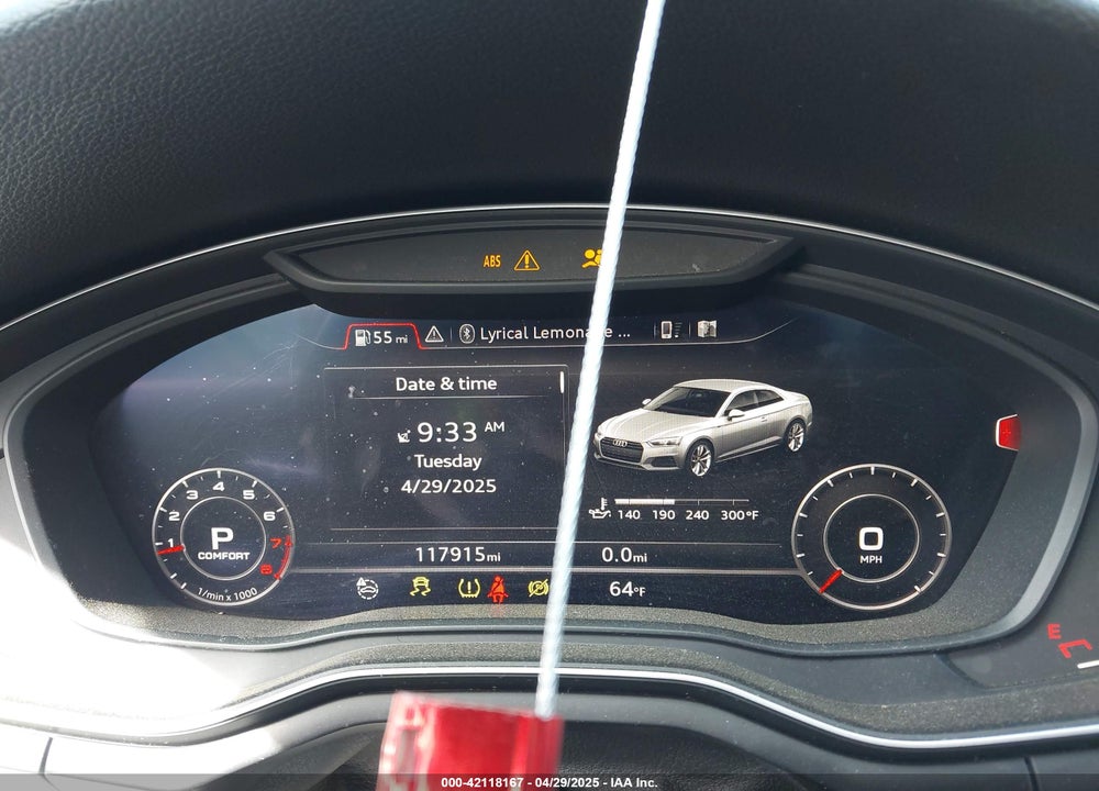 2018 AUDI A5 VIN: WAUTNAF52JA000873