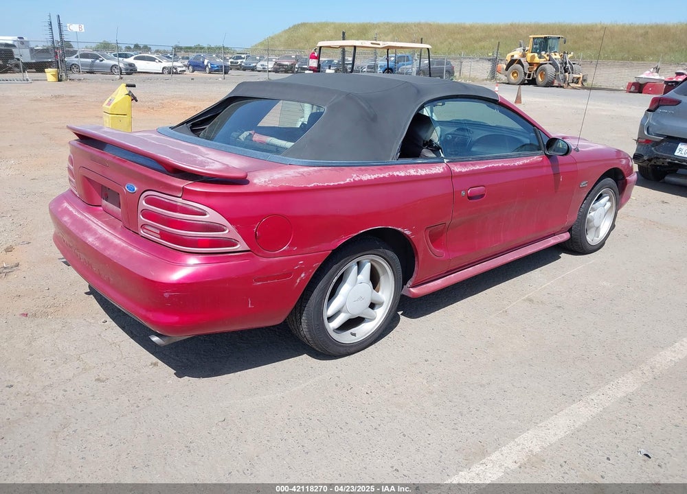 1994 FORD MUSTANG GT VIN: 1FALP45T3RF228920