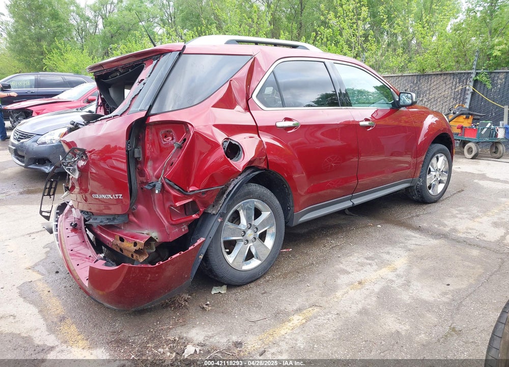 2012 CHEVROLET EQUINOX LTZ VIN: 2GNFLGE5XC6199432