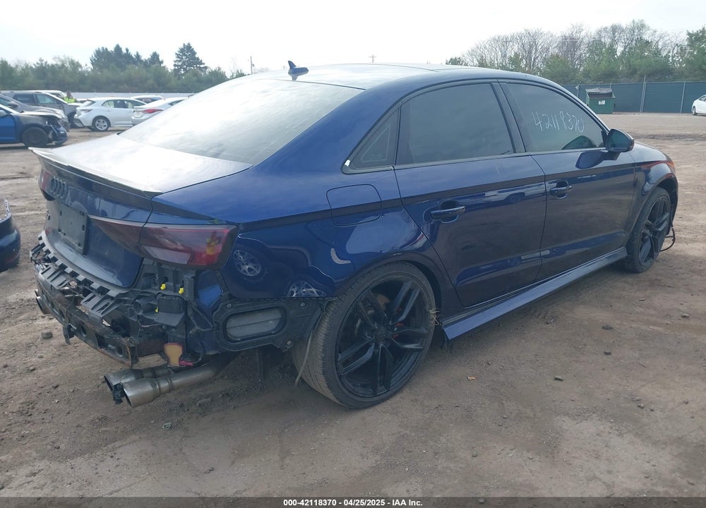 2018 AUDI S3 2.0T PREMIUM PLUS/2.0T TECH PREMIUM PLUS VIN: WAUB1GFF1J1075616
