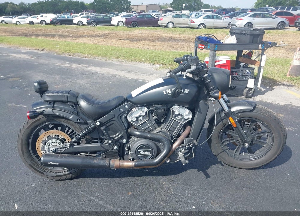 2023 INDIAN MOTORCYCLE CO. SCOUT BOBBER ABS VIN: 56KMTA002P3191275
