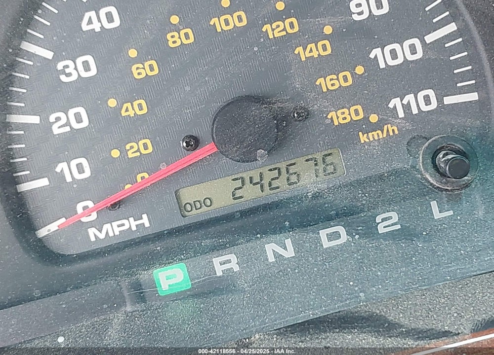 2000 TOYOTA 4RUNNER LIMITED V6 VIN: JT3GN87R8Y0154006