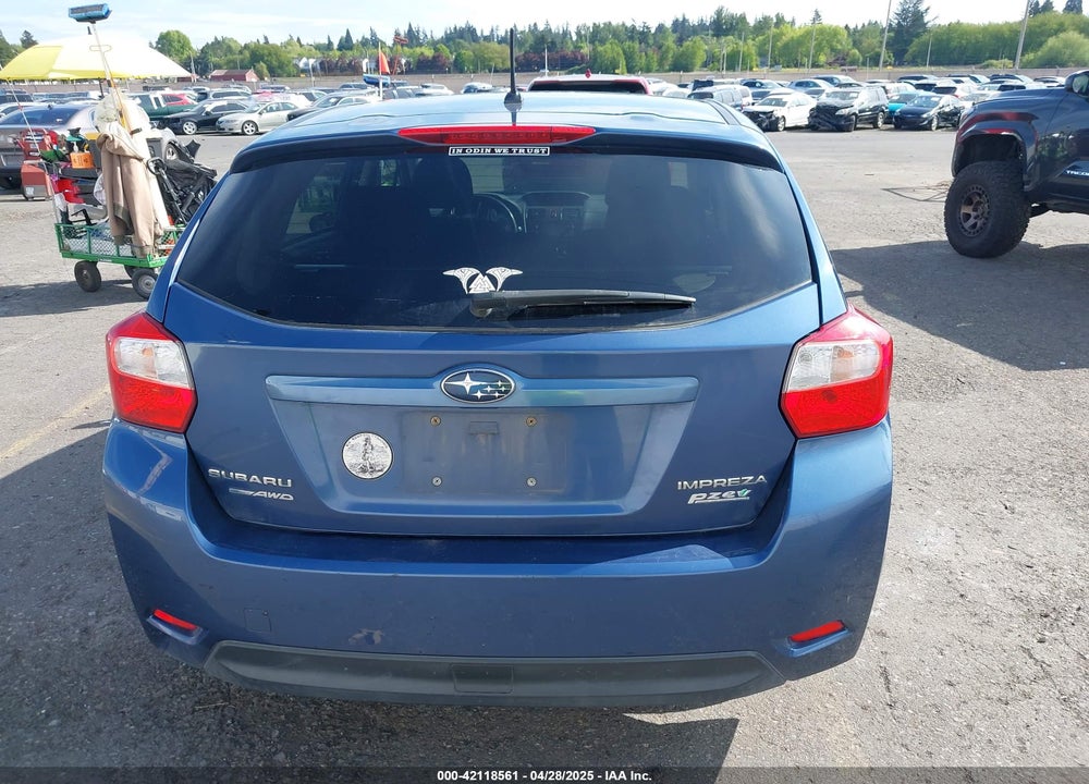 2012 SUBARU IMPREZA VIN: JF1GPAB6XCH218198
