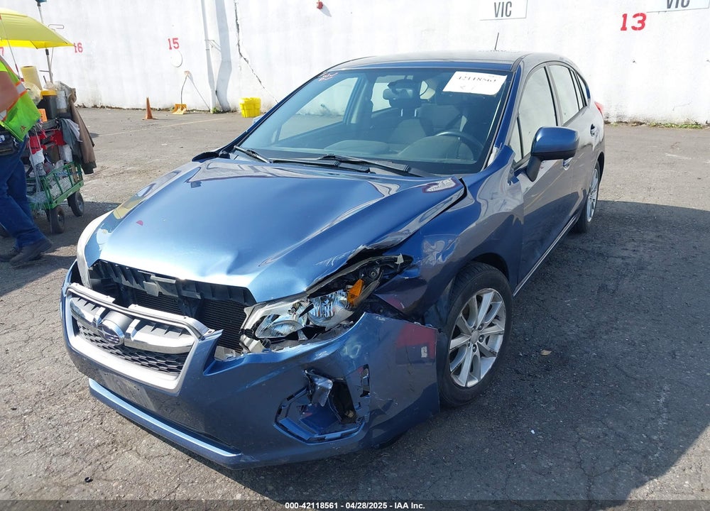 2012 SUBARU IMPREZA VIN: JF1GPAB6XCH218198