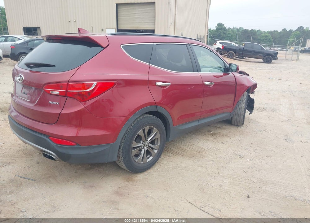 2013 HYUNDAI SANTA FE VIN: 5XYZU3LB6DG078390