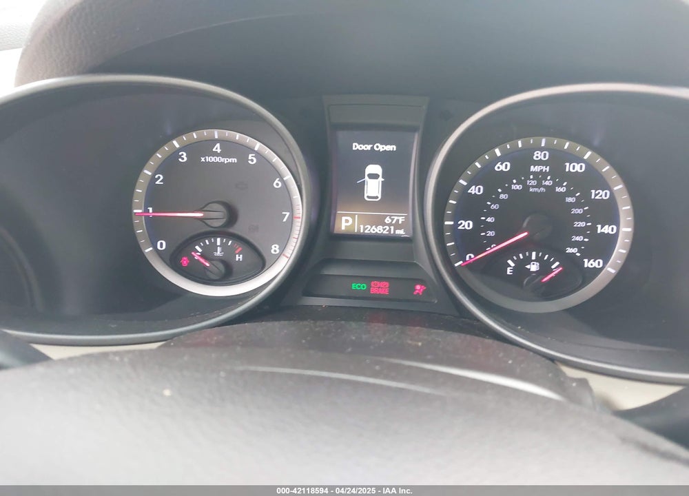 2013 HYUNDAI SANTA FE VIN: 5XYZU3LB6DG078390