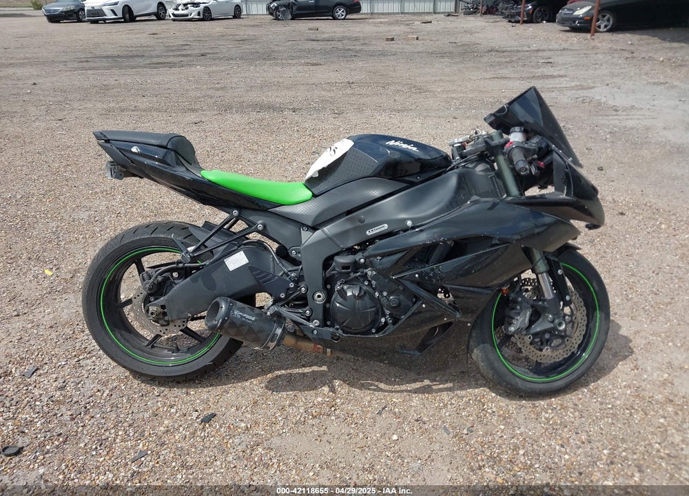 2009 KAWASAKI ZX600 R VIN: JKAZX4R109A007876
