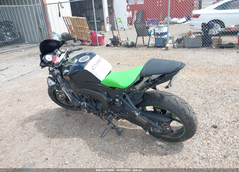 2009 KAWASAKI ZX600 R VIN: JKAZX4R109A007876