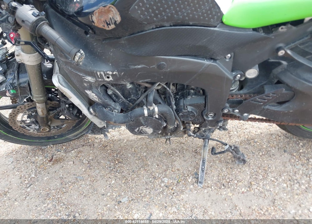 2009 KAWASAKI ZX600 R VIN: JKAZX4R109A007876