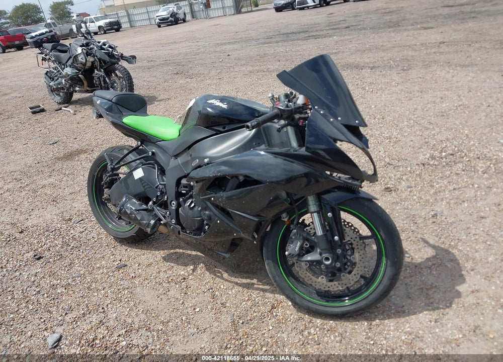 2009 KAWASAKI ZX600 R VIN: JKAZX4R109A007876