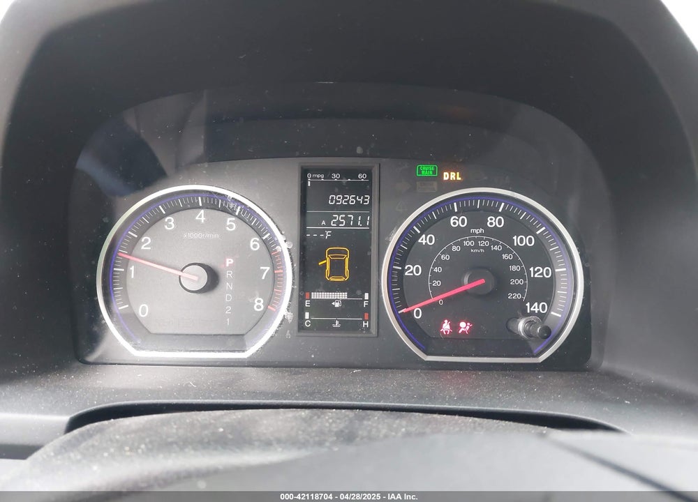 2009 HONDA CR-V EX-L VIN: 5J6RE38789L027853