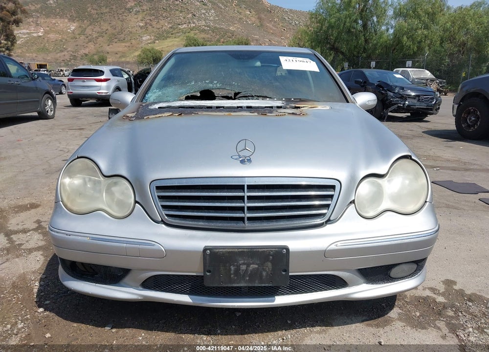 2005 MERCEDES-BENZ C 230 KOMPRESSOR SPORT VIN: WDBRF40J15A782461