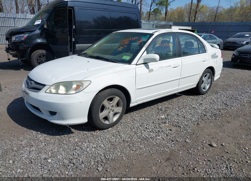 2004 HONDA CIVIC EX VIN: 2HGES26714H545269