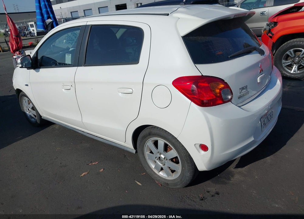 2015 MITSUBISHI MIRAGE ES VIN: ML32A4HJ5FH052795