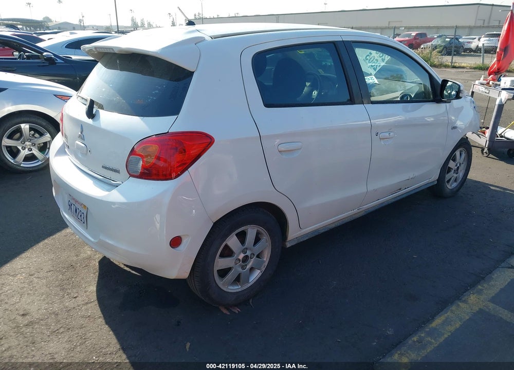 2015 MITSUBISHI MIRAGE ES VIN: ML32A4HJ5FH052795