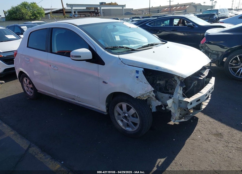 2015 MITSUBISHI MIRAGE ES VIN: ML32A4HJ5FH052795