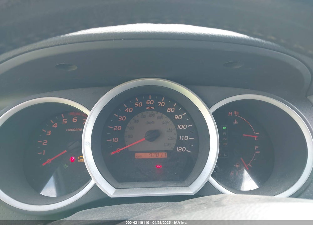2010 TOYOTA TACOMA BASE V6 VIN: 5TEMU4FN2AZ679190