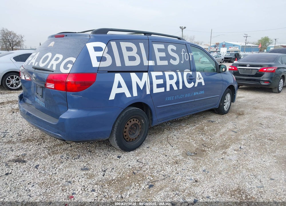 2004 TOYOTA SIENNA LE VIN: 5TDZA23C84S056647