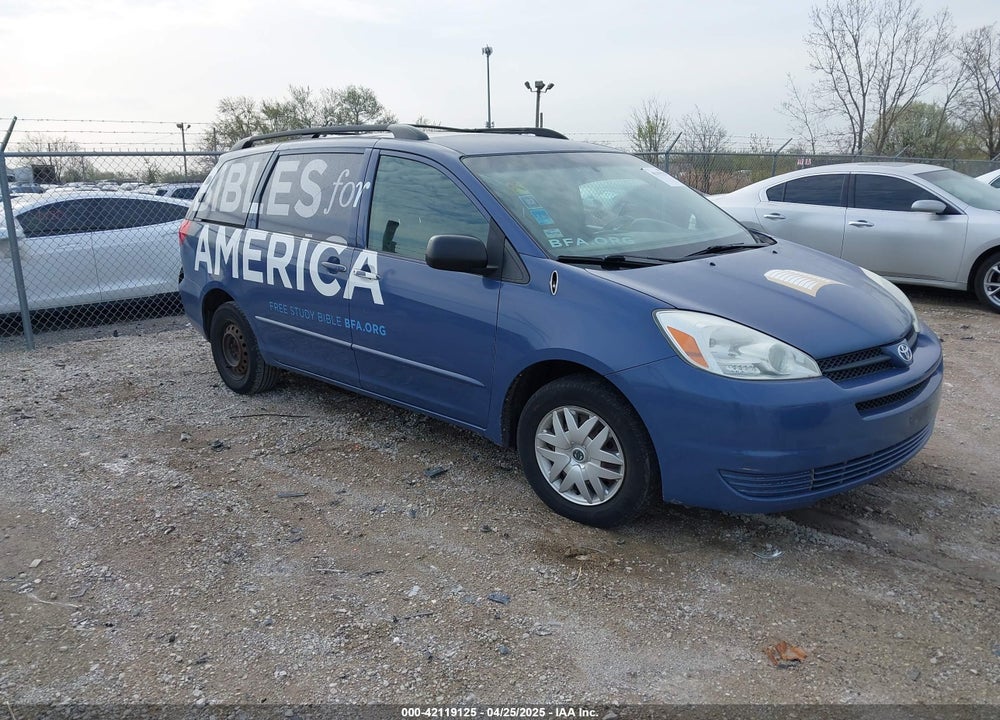 2004 TOYOTA SIENNA LE VIN: 5TDZA23C84S056647