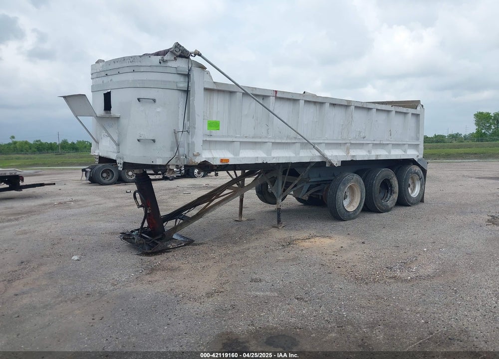 1996 CLEMENT IND DUMP TRAILER VIN: 1C9BB38B2TM110601