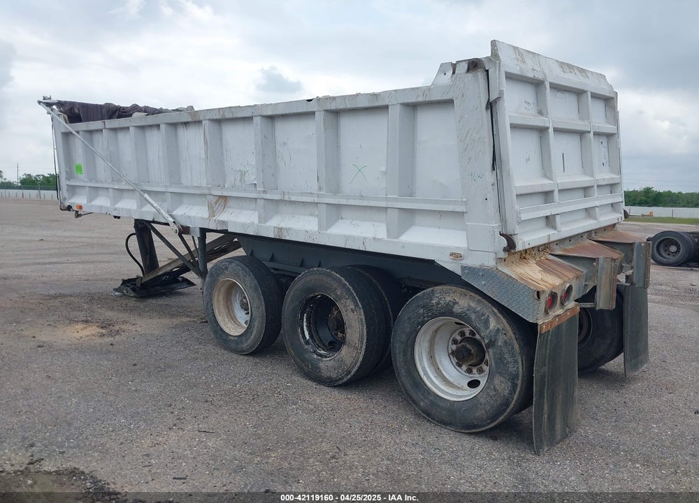 1996 CLEMENT IND DUMP TRAILER VIN: 1C9BB38B2TM110601