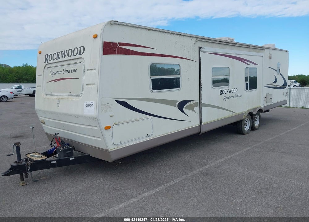2010 FOREST RIVER ROCKWOOD LITE VIN: 4X4TRLG23A1830487