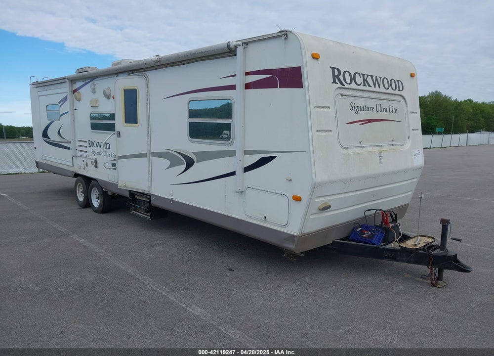 2010 FOREST RIVER ROCKWOOD LITE VIN: 4X4TRLG23A1830487